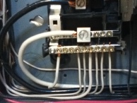 Electrical Sub Panel wired by Gilbert Lujan Jr.