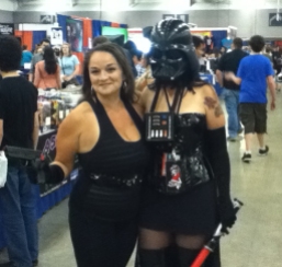 Black Widow and Lady Vader